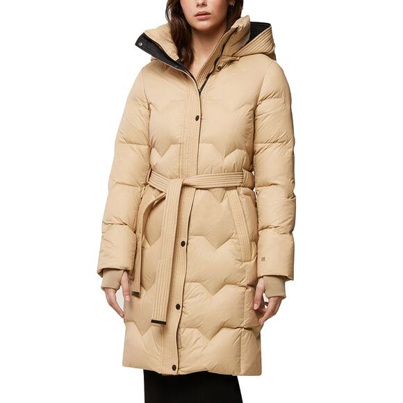Soia & Kyo Bryanna Water Resistant 700 Fill Power Goose Down Tan Puffer Coat - Picture 1 of 4